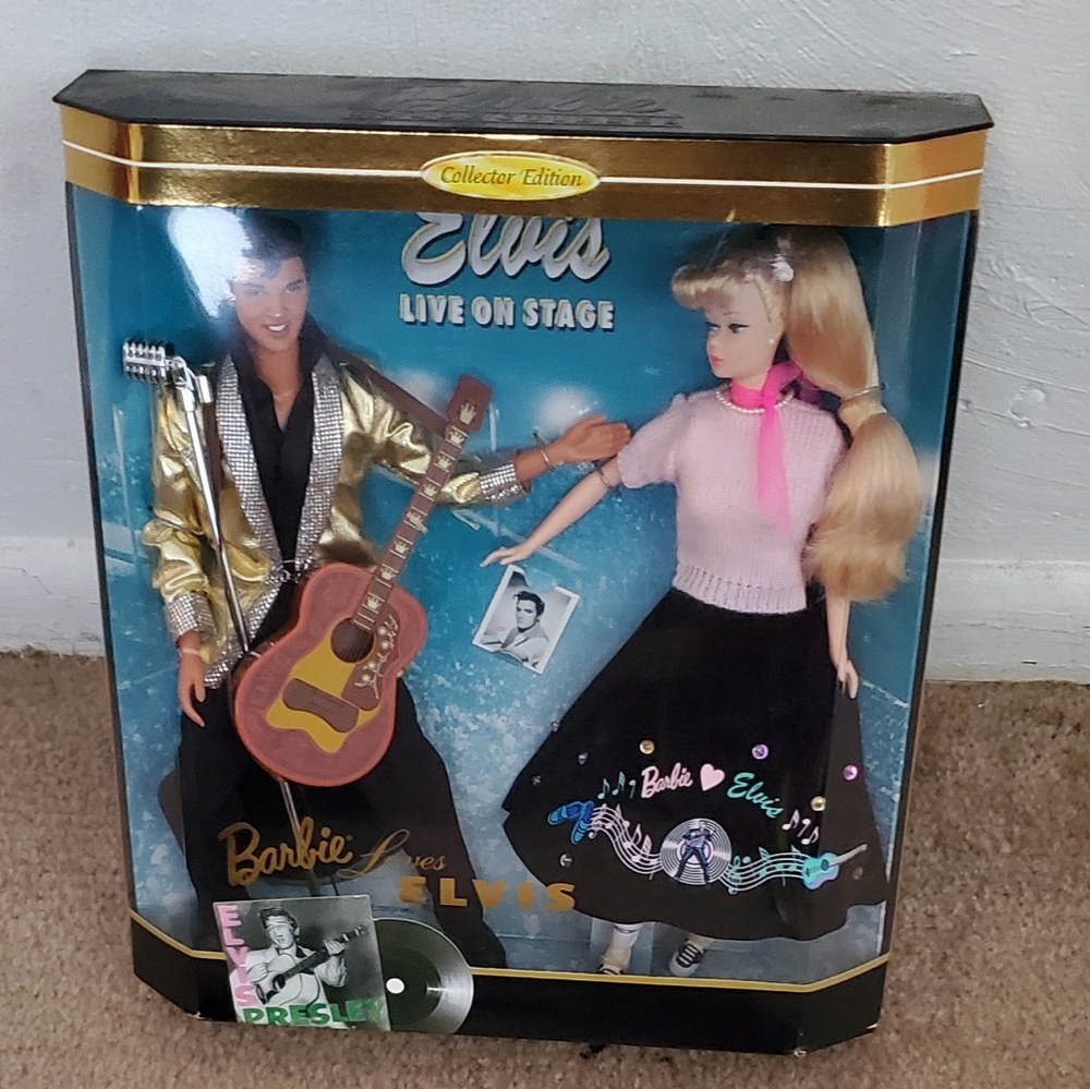 Elvis loves barbie collection